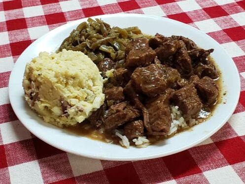 Image of Beef Tips - Southern Plate Lunch Special - Lake Charles LA