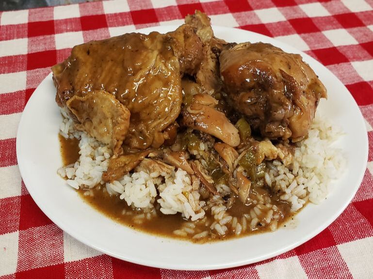 Image of Chicken Fricasse - Southern Plate Lunch Special - Lake Charles LA